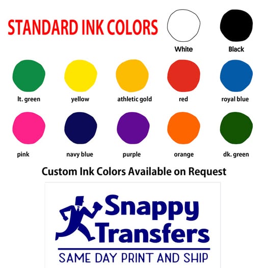 Single Color Screenprint Transfer